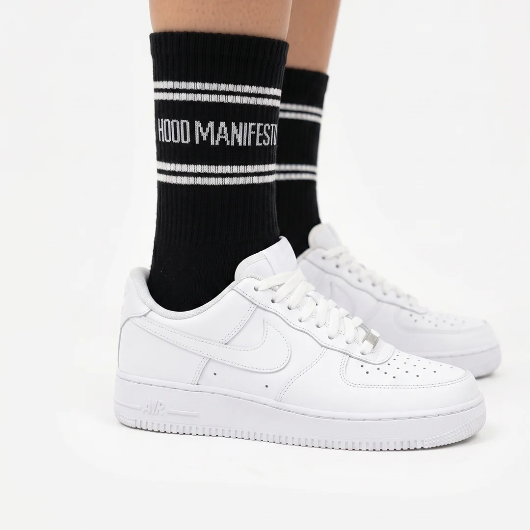 BLACK & WHITE SOCKS — 2