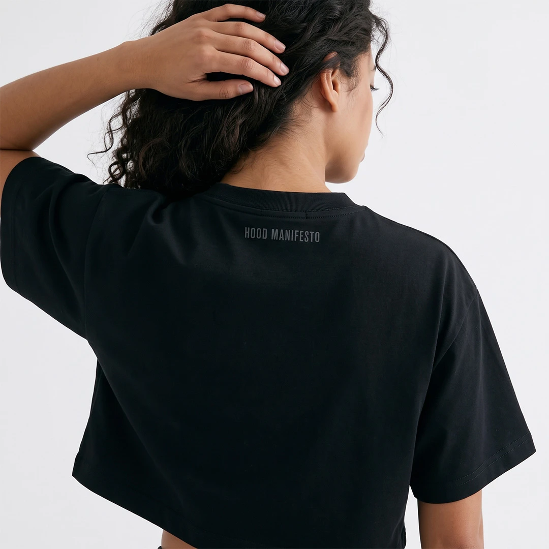 ESSENTIALS CROP SHIRT — 5
