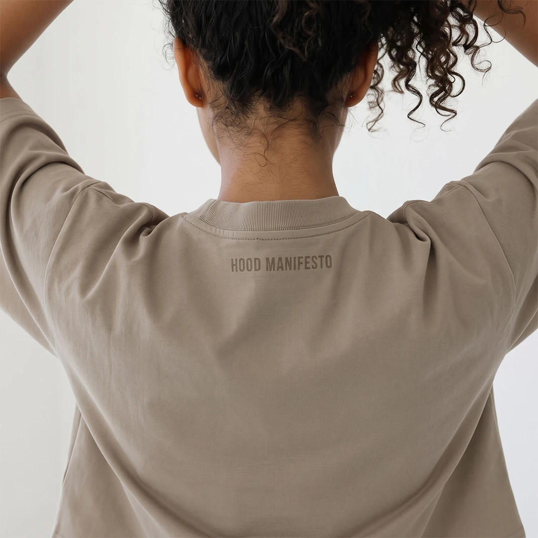 ESSENTIALS CROP SHIRT — 5