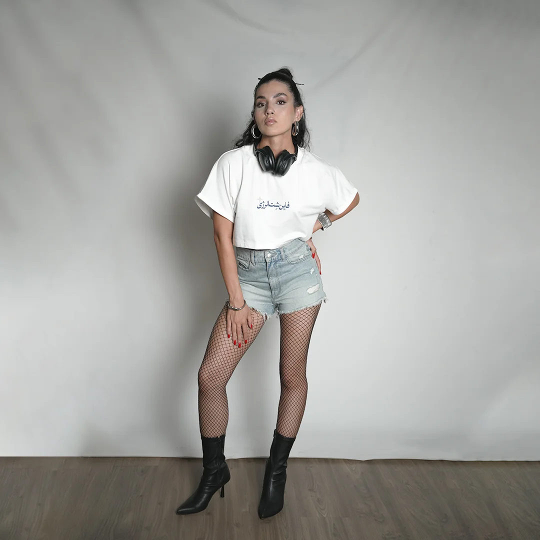 FYNE SHYT CROP TEE — 6