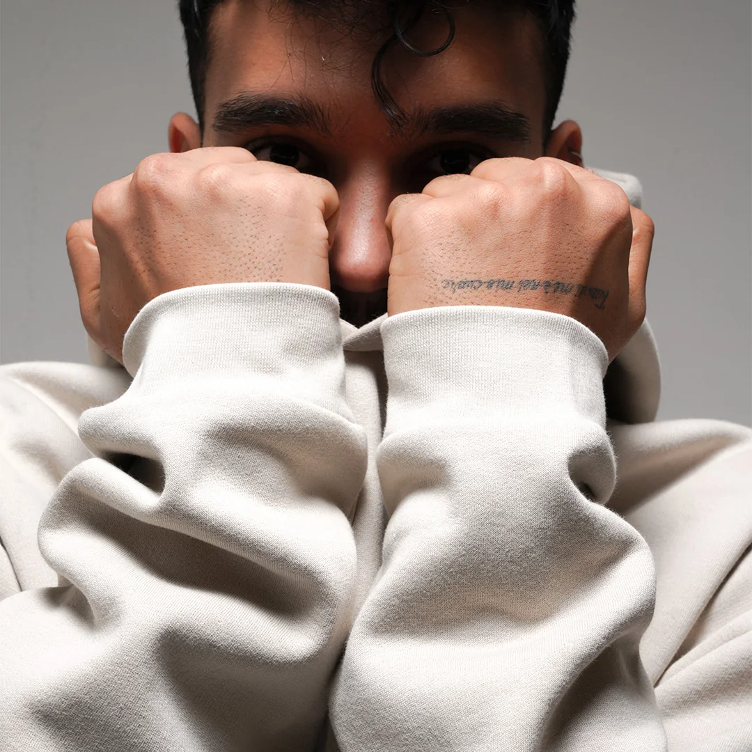 KHAKI HOODIE — 5