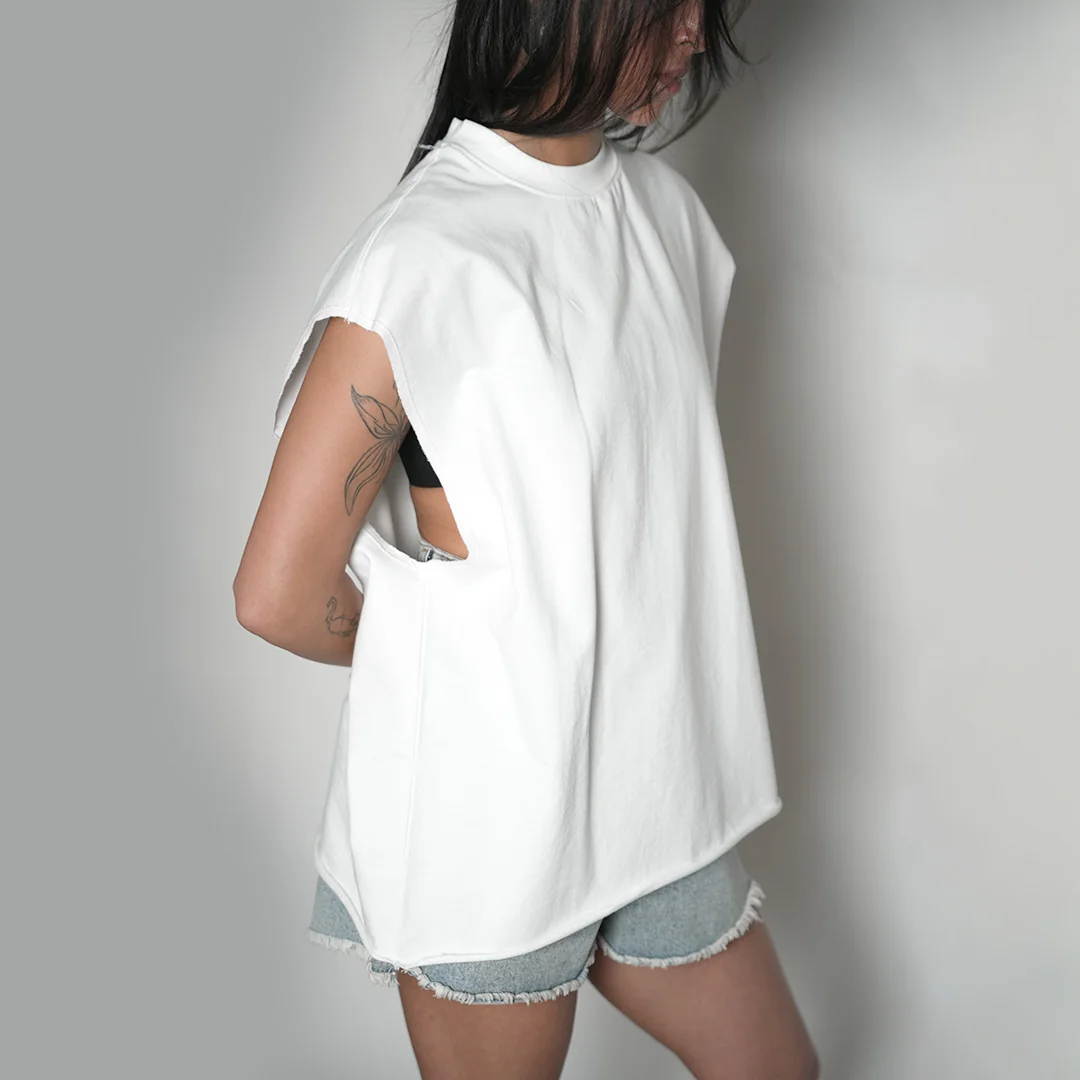 TYPOGRAPHY SLEEVELESS TEE — 2