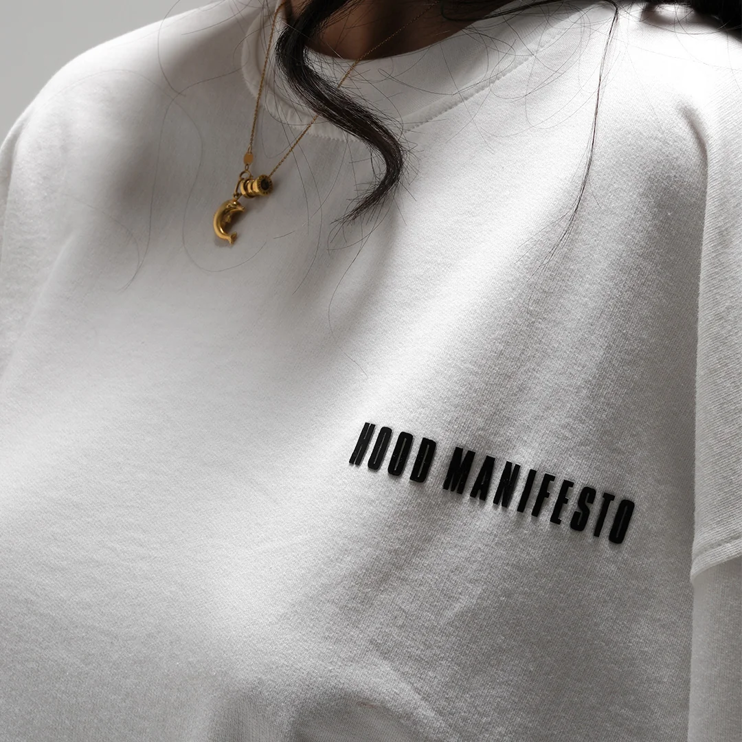 WHITE BASIC TEE — 3