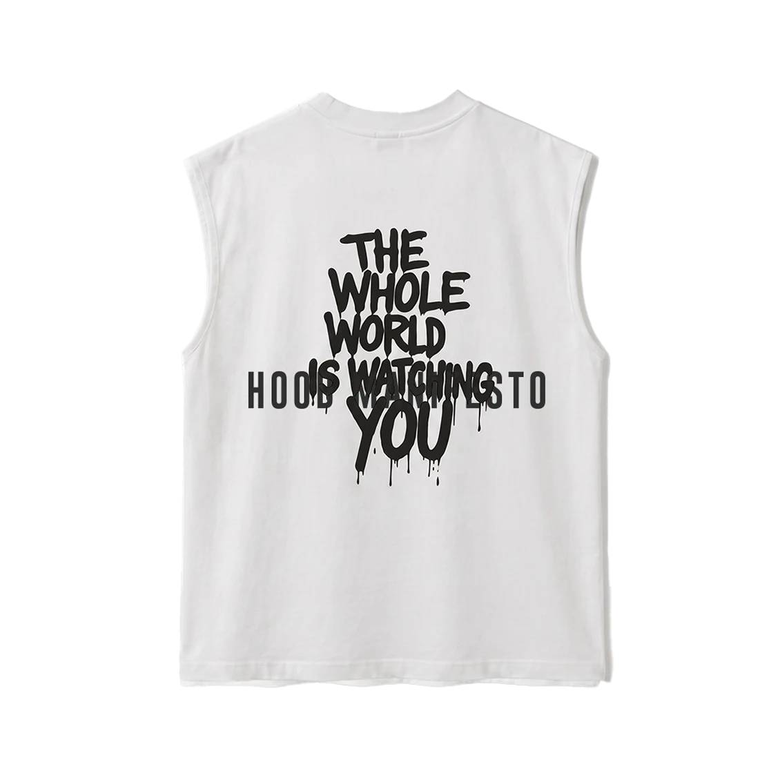 SLEEVELESS STATEMENT TEE — 5