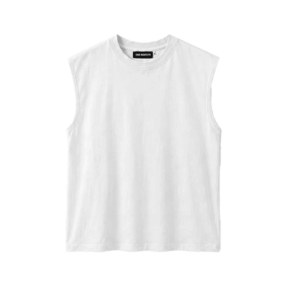 SLEEVELESS STATEMENT TEE — 4