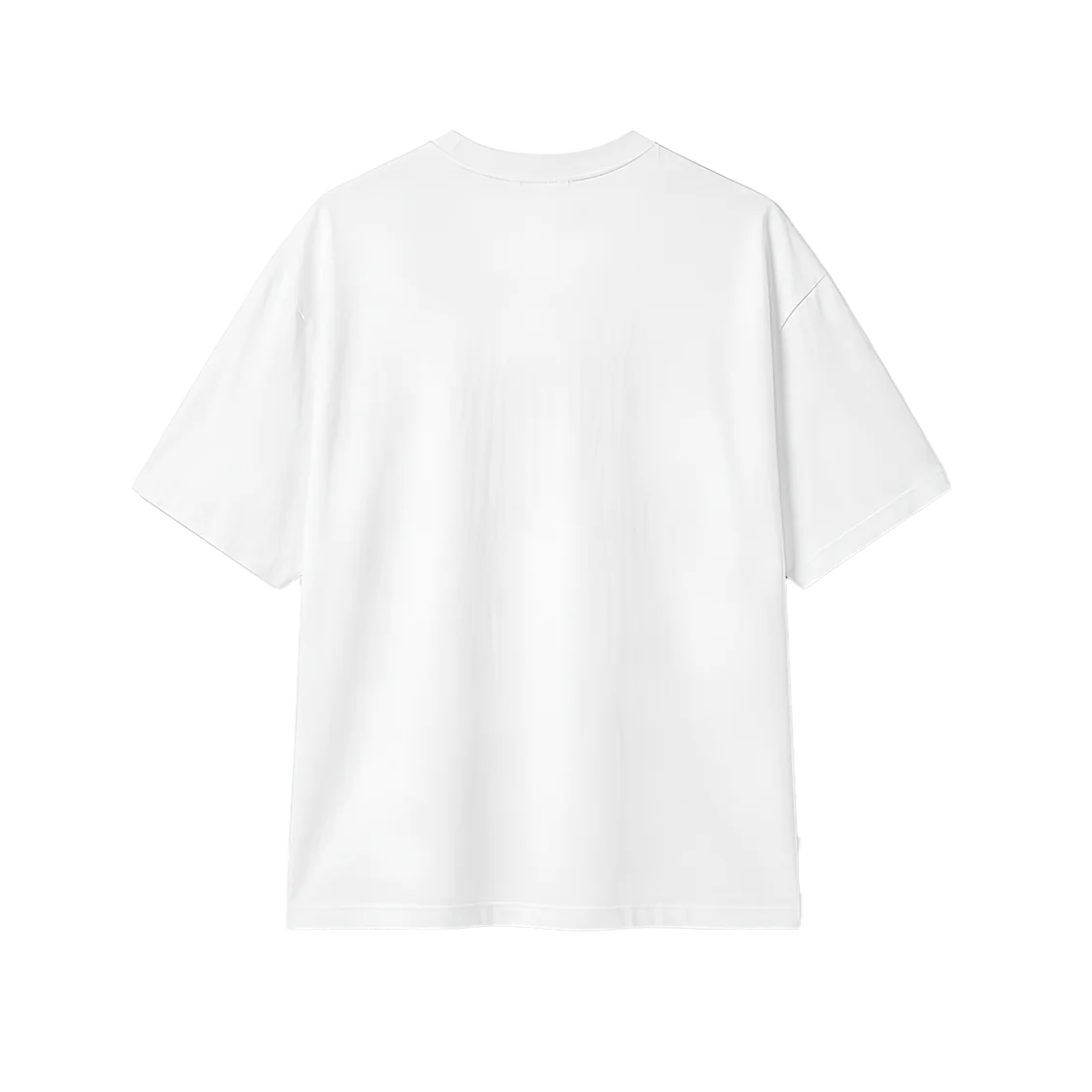 WHITE BASIC TEE — 5