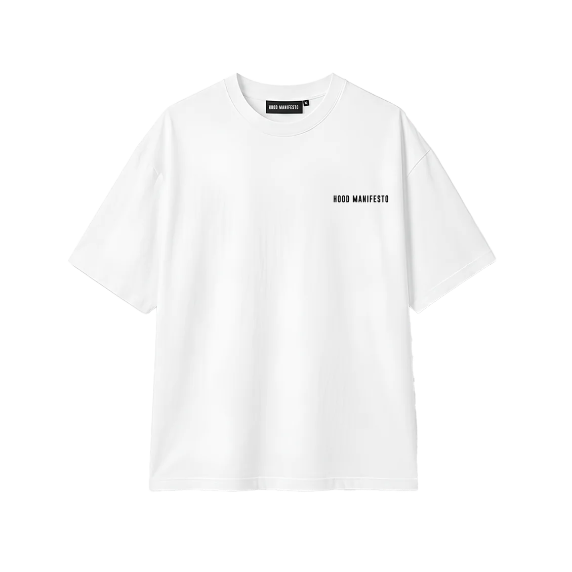 WHITE BASIC TEE — 4