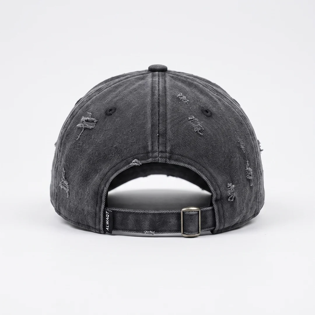 ALWAQT DISTRESSED CAP — 3