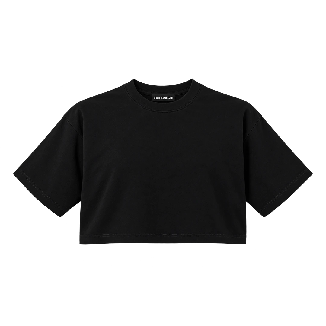 ESSENTIALS CROP SHIRT