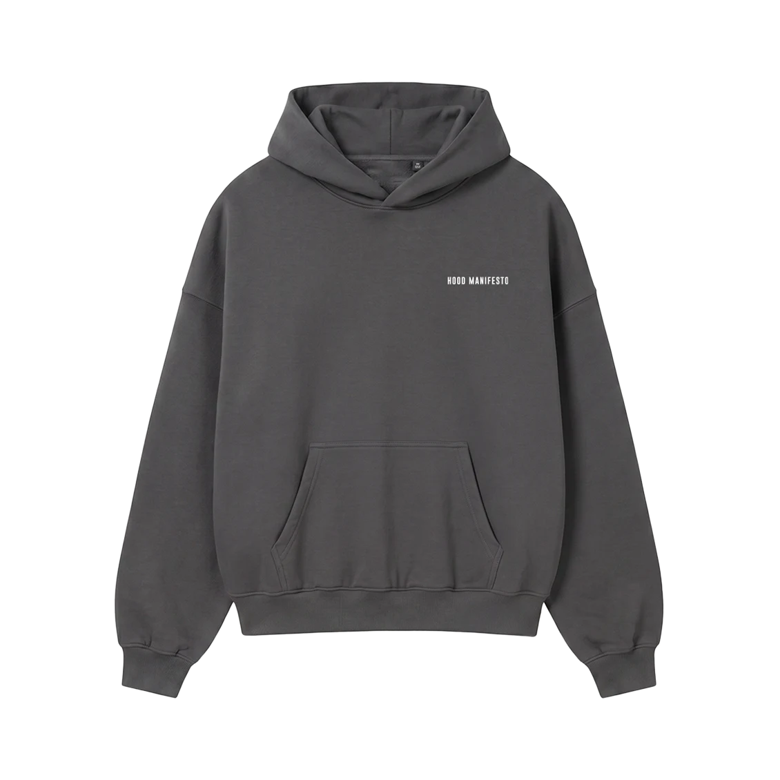 GRAY HOODIE — back